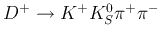 $D^+\rightarrow
          K^+K^0_S\pi^+\pi^-$