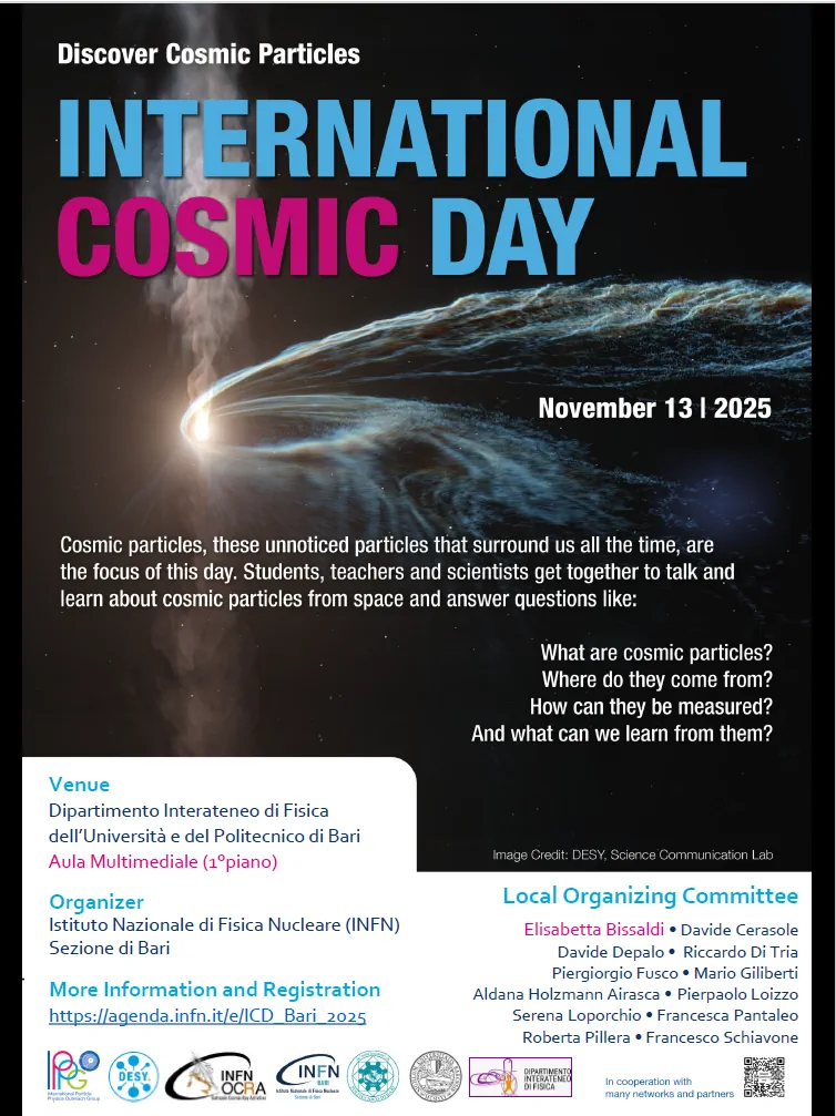 International Cosmic Day 2025 Bari