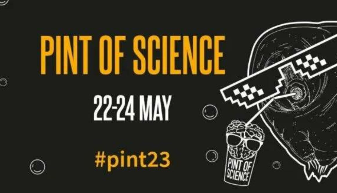 Logo di Pint od Science 2023