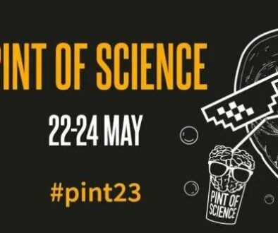 Logo di Pint od Science 2023