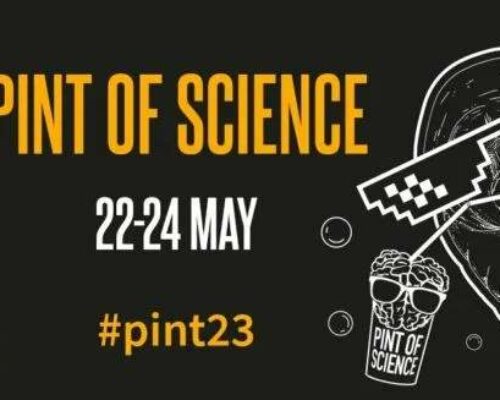 Logo di Pint od Science 2023