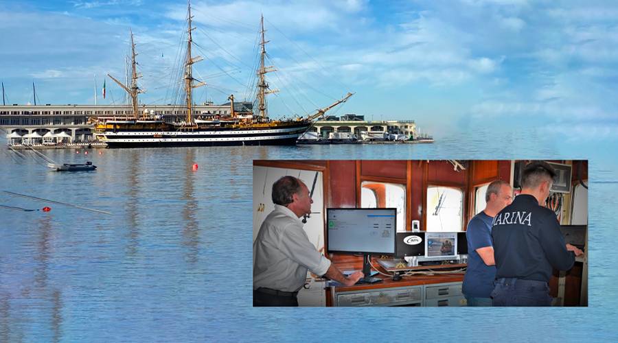 Il rivelatore POLAR a bordo dell’Amerigo Vespucci