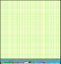 layout del pixel chip RD53 per l'aggiornamento di Fase-2 degli esperimenti ATLAS e CMS, presso il CERN