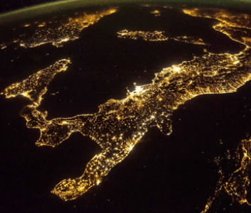 Space_up_italia Italia da satellite