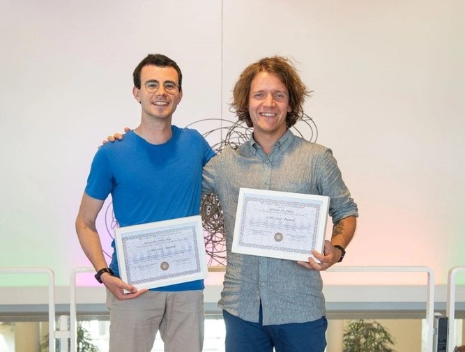 Antonello Pellecchia e Adriano Di Florio premiati con il “CMS Award” al CERN di Ginevra