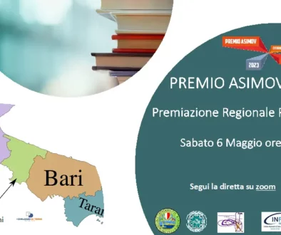 Premio ASIMOV 2023 per la divulgazione scientifica