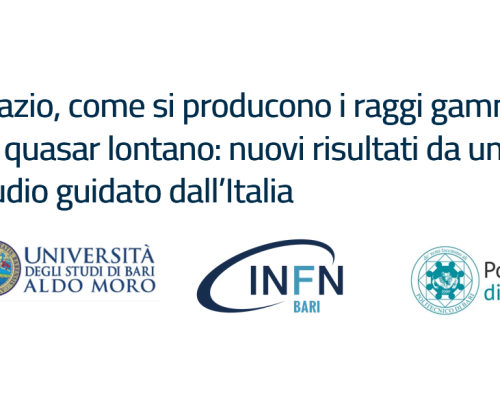 spazio Spazio, come si producono i raggi gamma in un quasar lontano: nuovi risultati da uno studio guidato dall’Italia