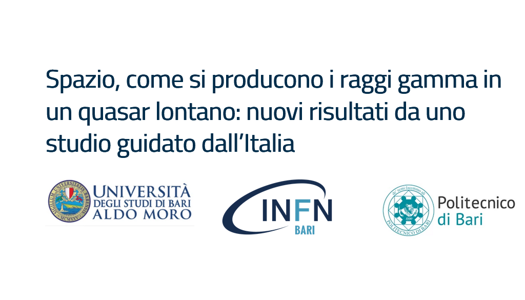 Spazio, come si producono i raggi gamma in un quasar lontano: nuovi risultati da uno studio guidato dall’Italia